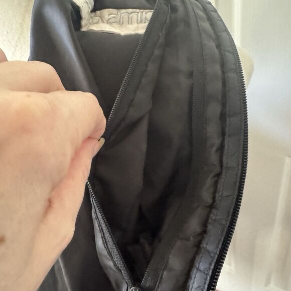 Sams Club Employee Vest Medium Black Embroidered Uniform Pockets Quilted Women - Picture 5 of 16